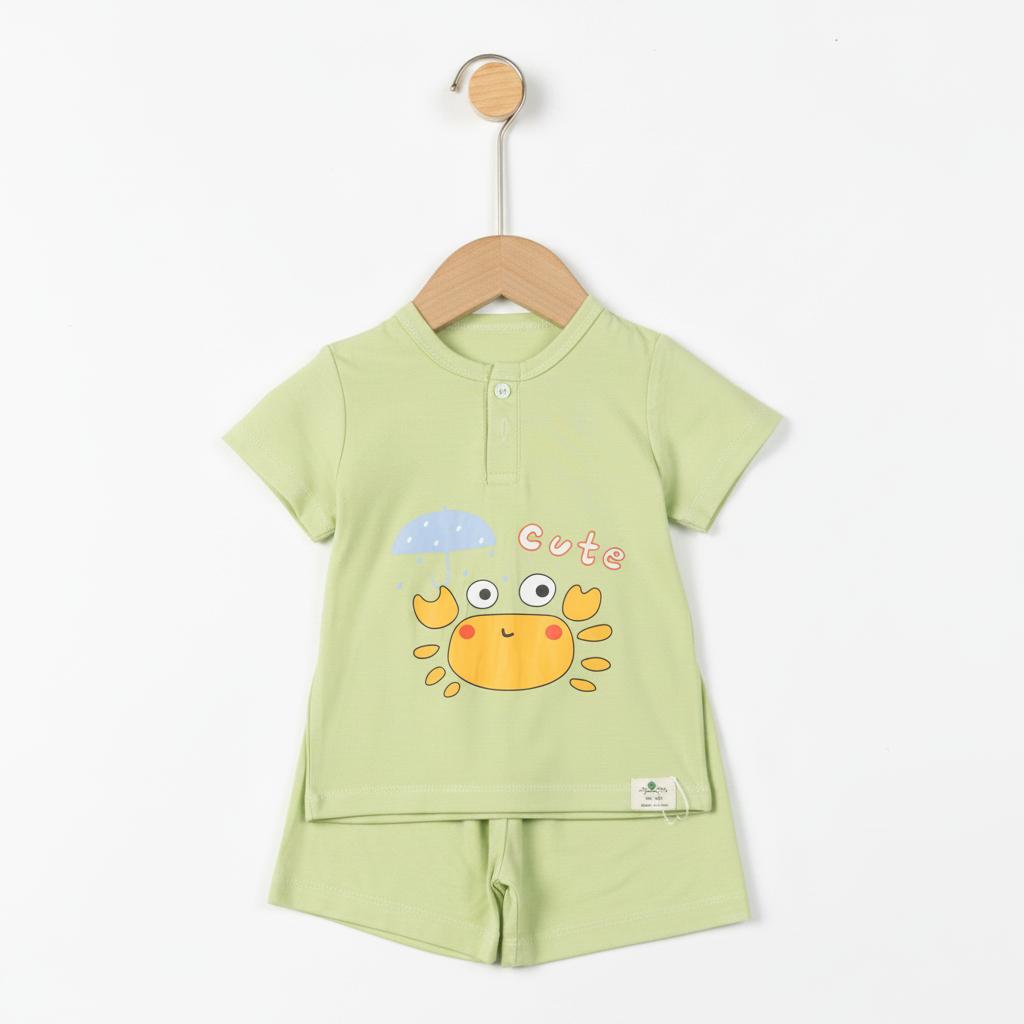 Bộ cotton trẻ em - bé trai B005 9m/36m TS03 Lô 4