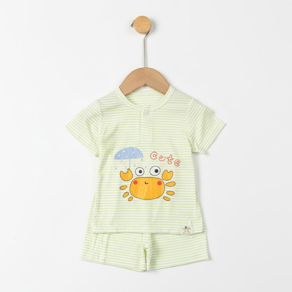 Bộ cotton trẻ em - bé trai B005 9m/36m TS03 Lô 4