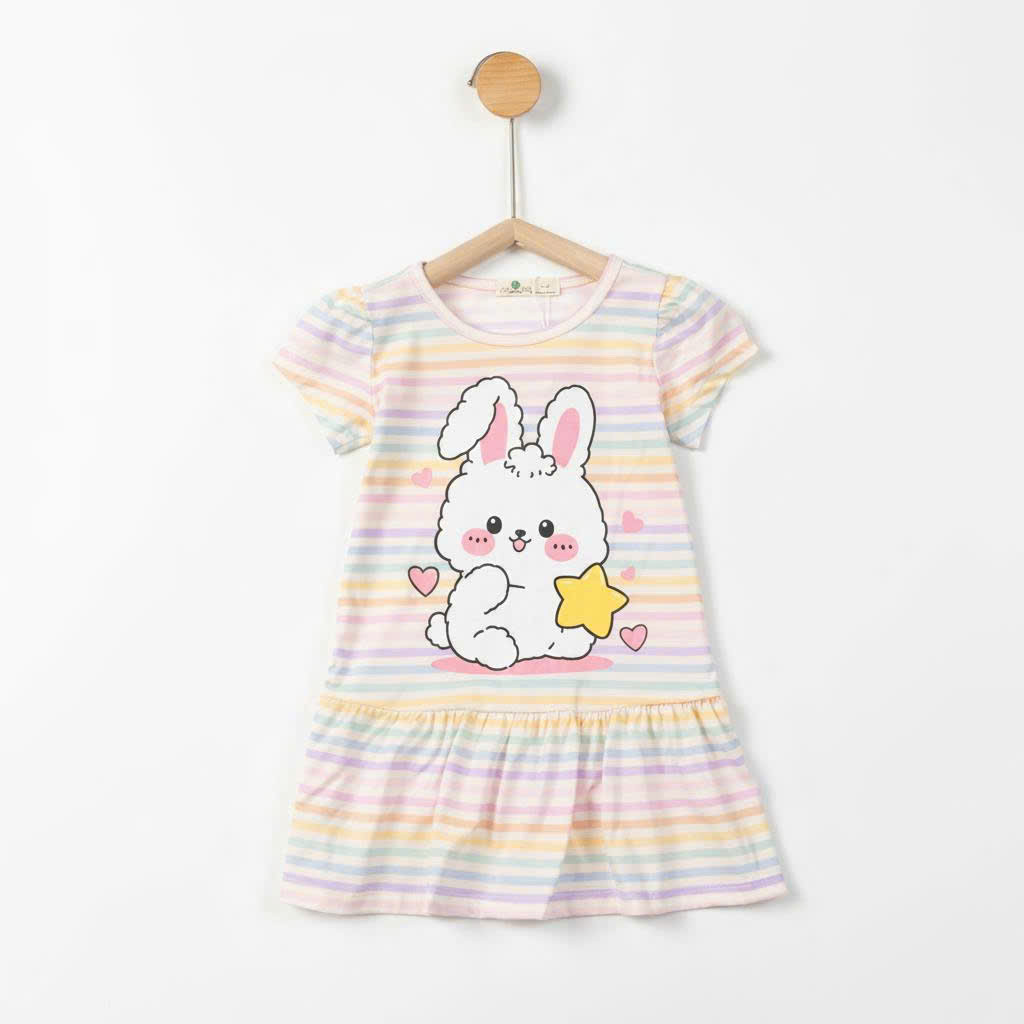 Váy cotton trẻ em - V02 2/10 TS06 HT lô 3