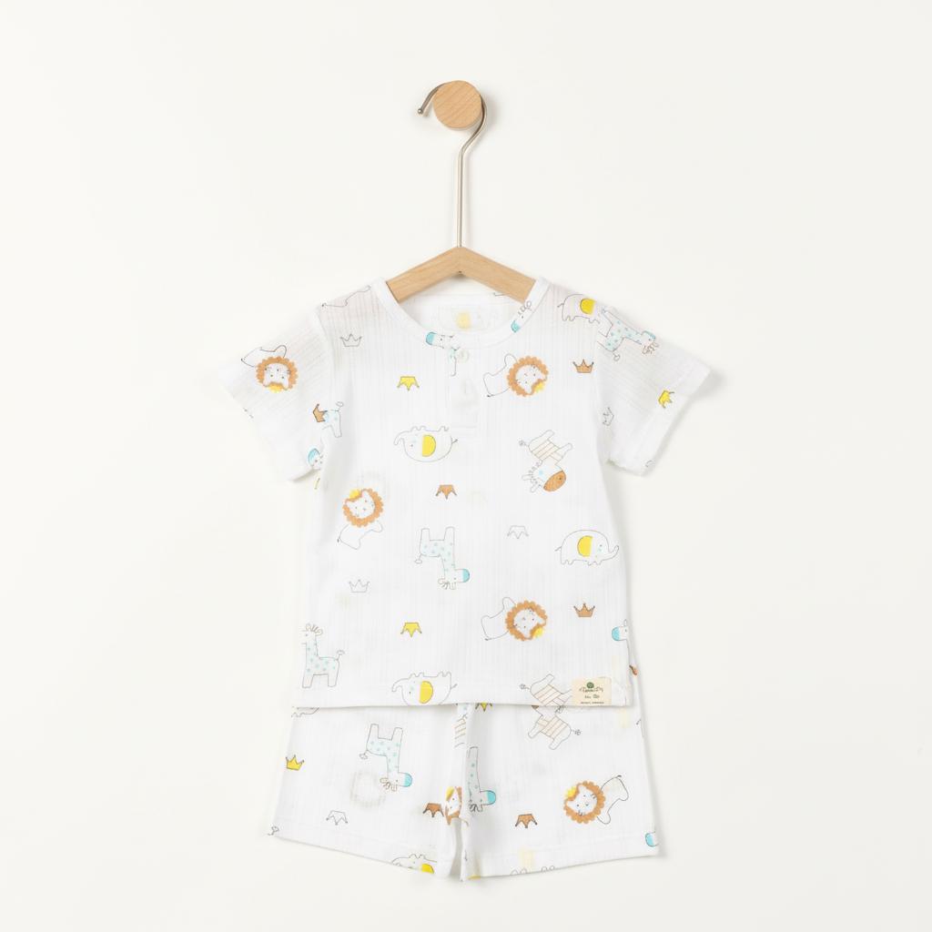 Bộ cotton trẻ em - bé trai B004 9m/36m