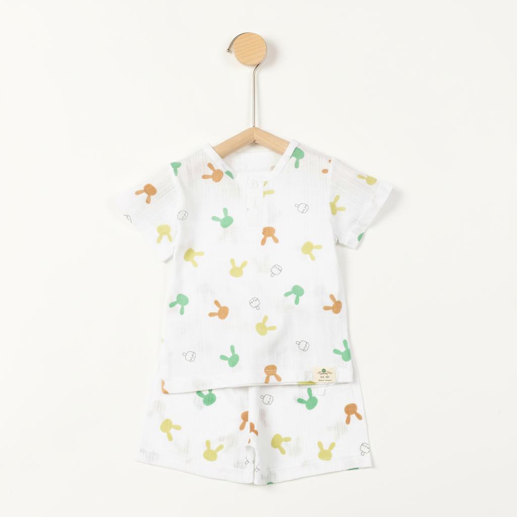 Bộ cotton trẻ em - bé trai B004 9m/36m
