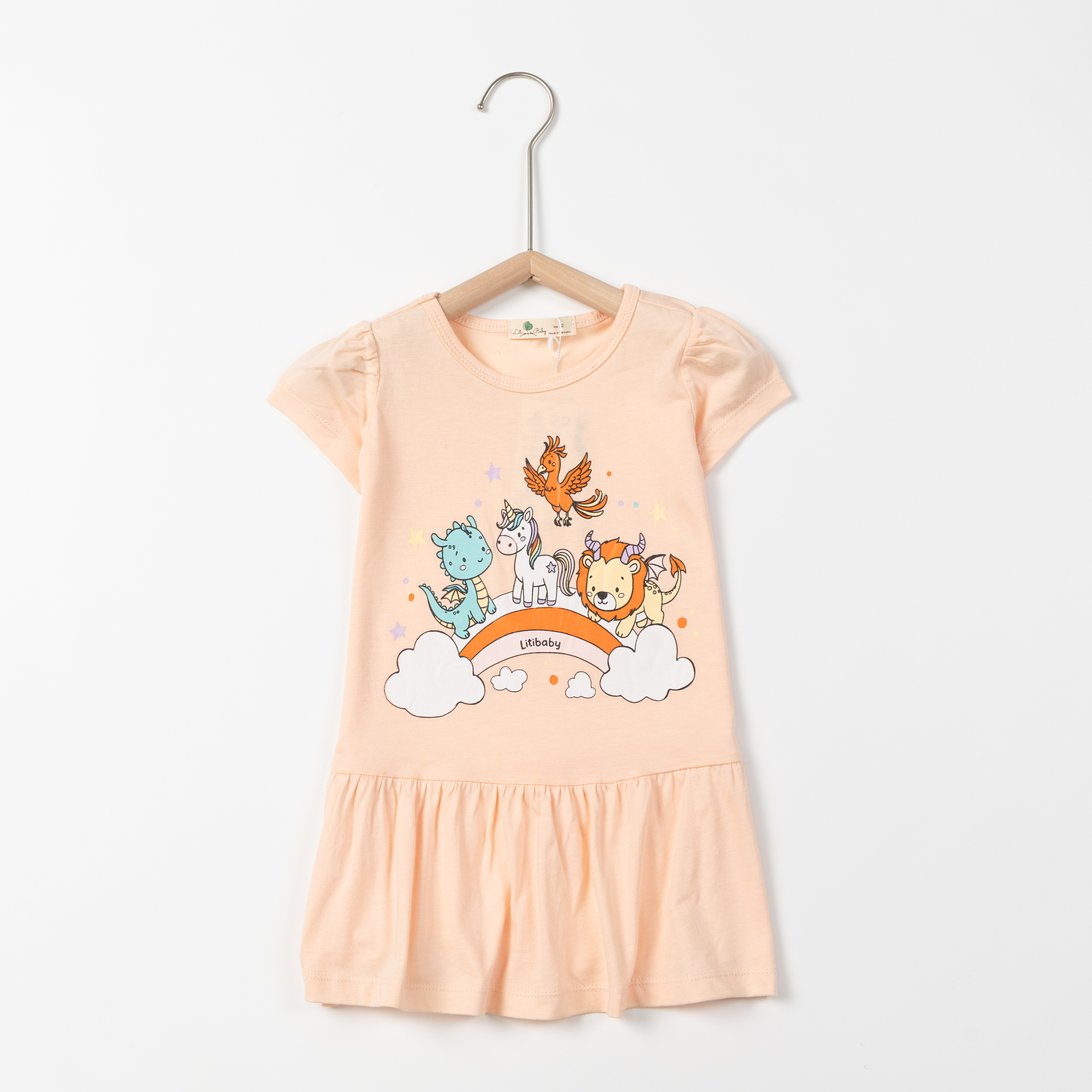 Váy cotton trẻ em - V02 lô 4