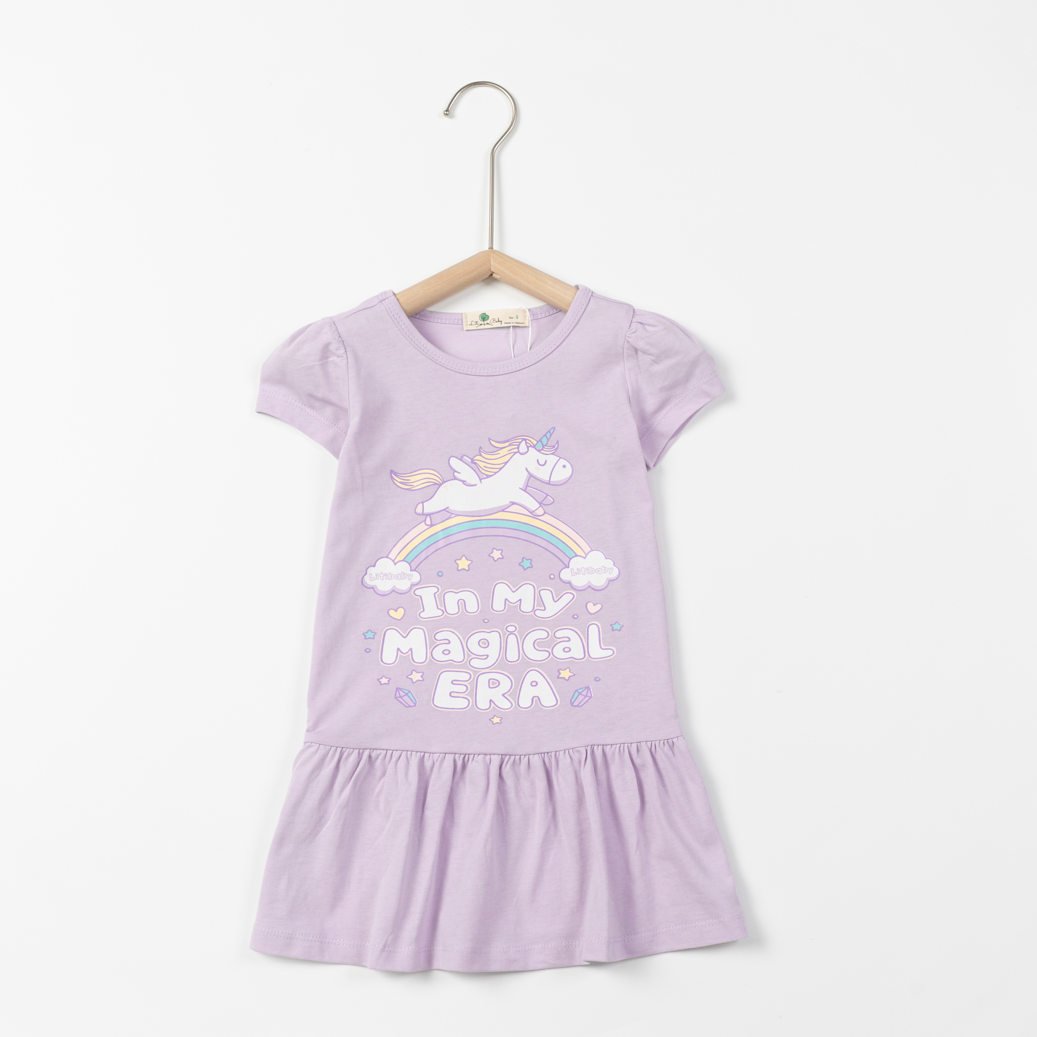 Váy cotton trẻ em - V02 lô 4