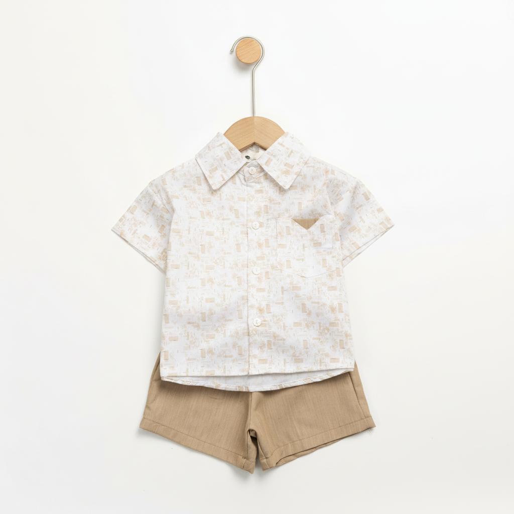 Bộ cotton trẻ em - bé trai B001 2/10 NH55