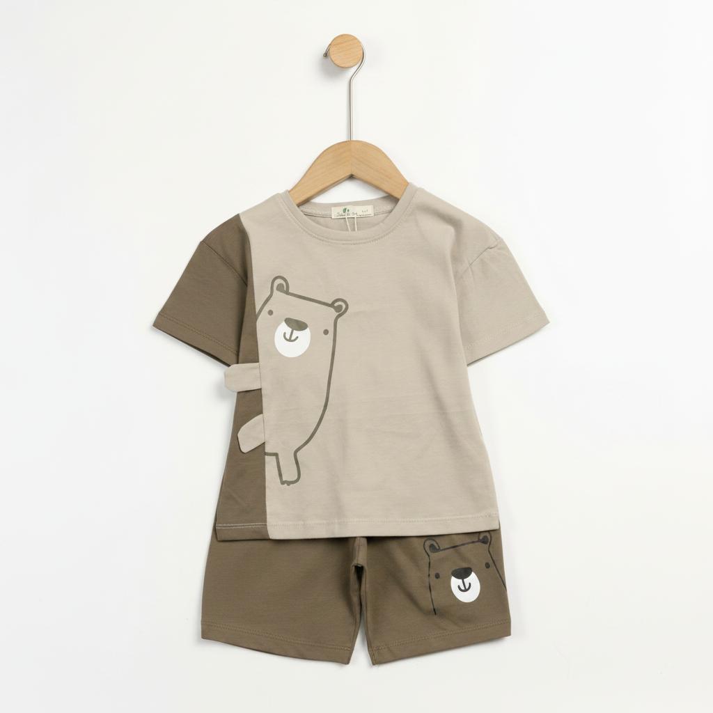 Bộ cotton trẻ em - bé trai B006 2/10