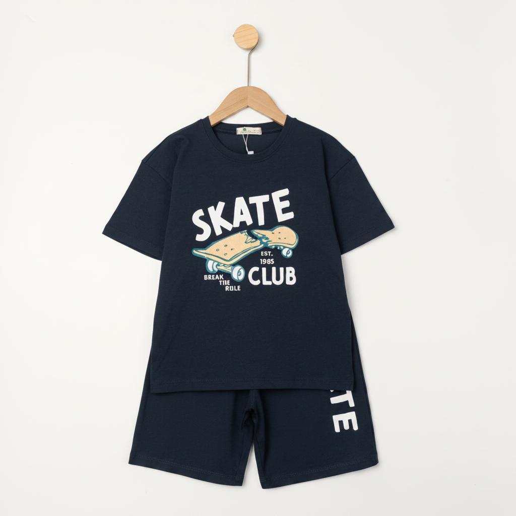 Bộ cotton trẻ em - bé trai B001 10/16 TS43