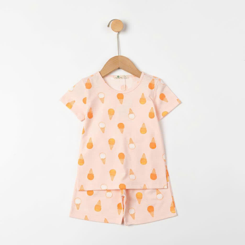 Bộ cotton trẻ em - bé trai B004 2/10 TS20