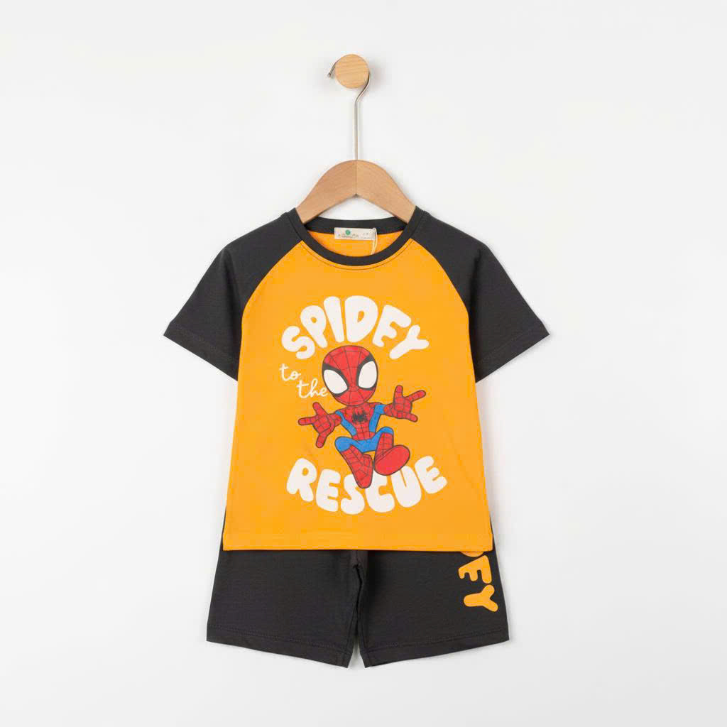 Bộ cotton trẻ em - bé trai B006 2/10 TS18
