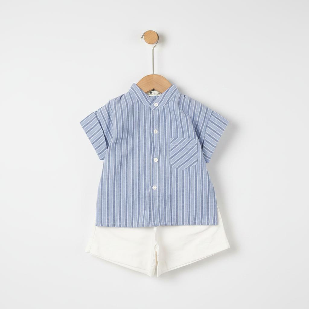 Bộ cotton trẻ em - bé trai B001 2/10 NH55