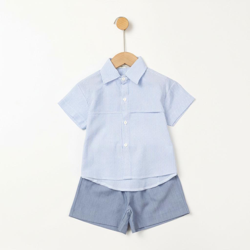 Bộ cotton trẻ em - bé trai B001 2/7 NH55