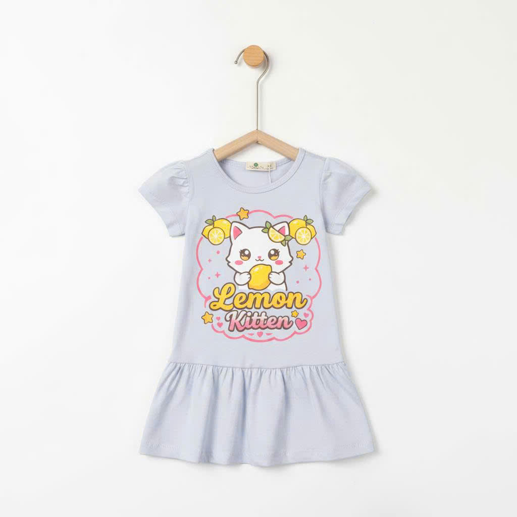 Váy cotton trẻ em - V02 2/10 lô 6