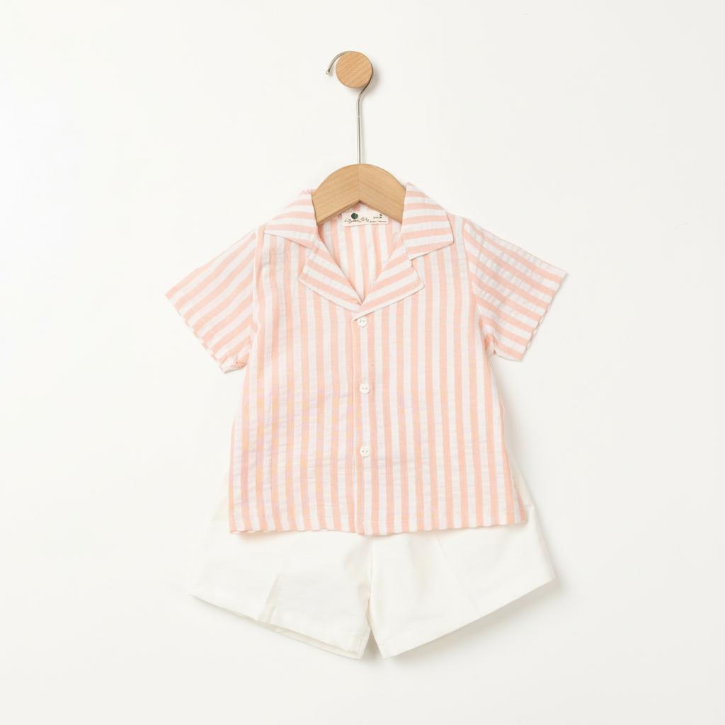 Bộ cotton trẻ em - bé trai B001 NH55 2/10