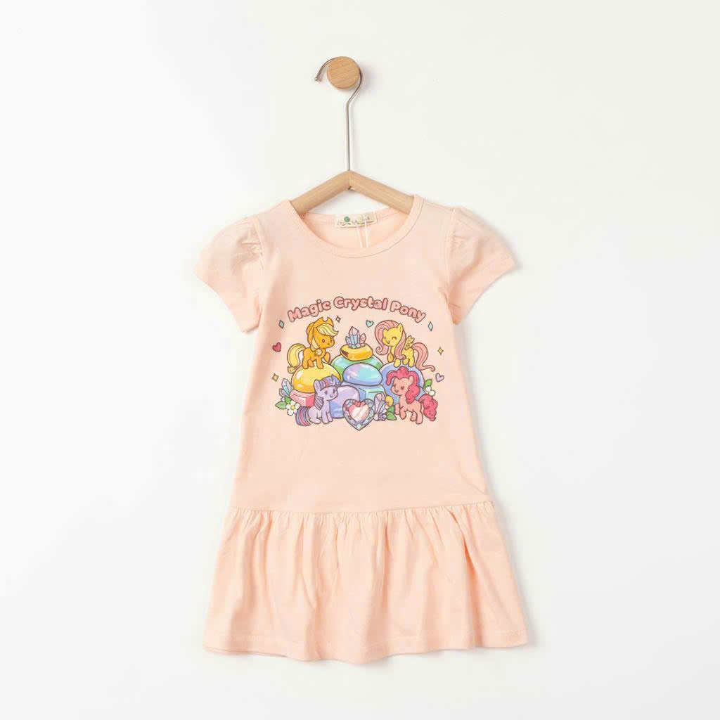 Váy cotton trẻ em - V02 2/10 lô 6