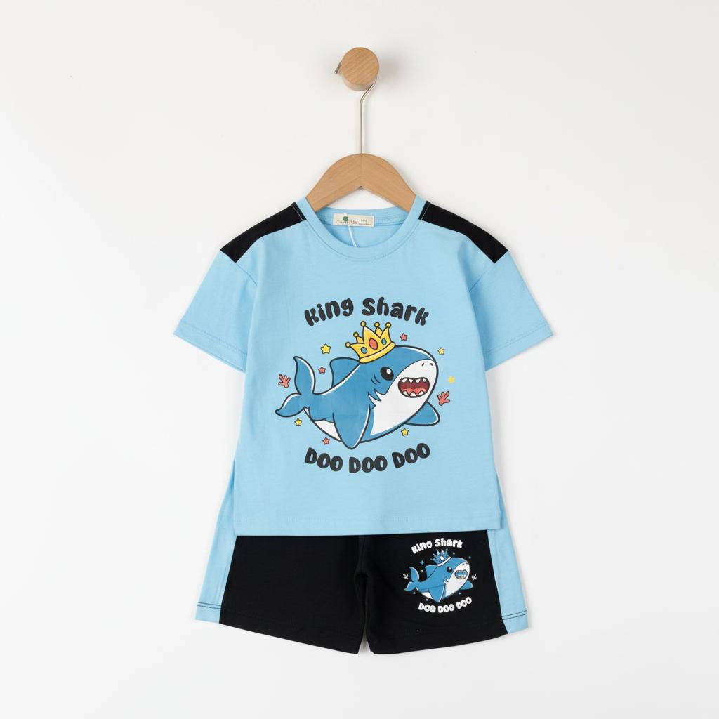 Bộ cotton trẻ em - bé trai B006 2/10