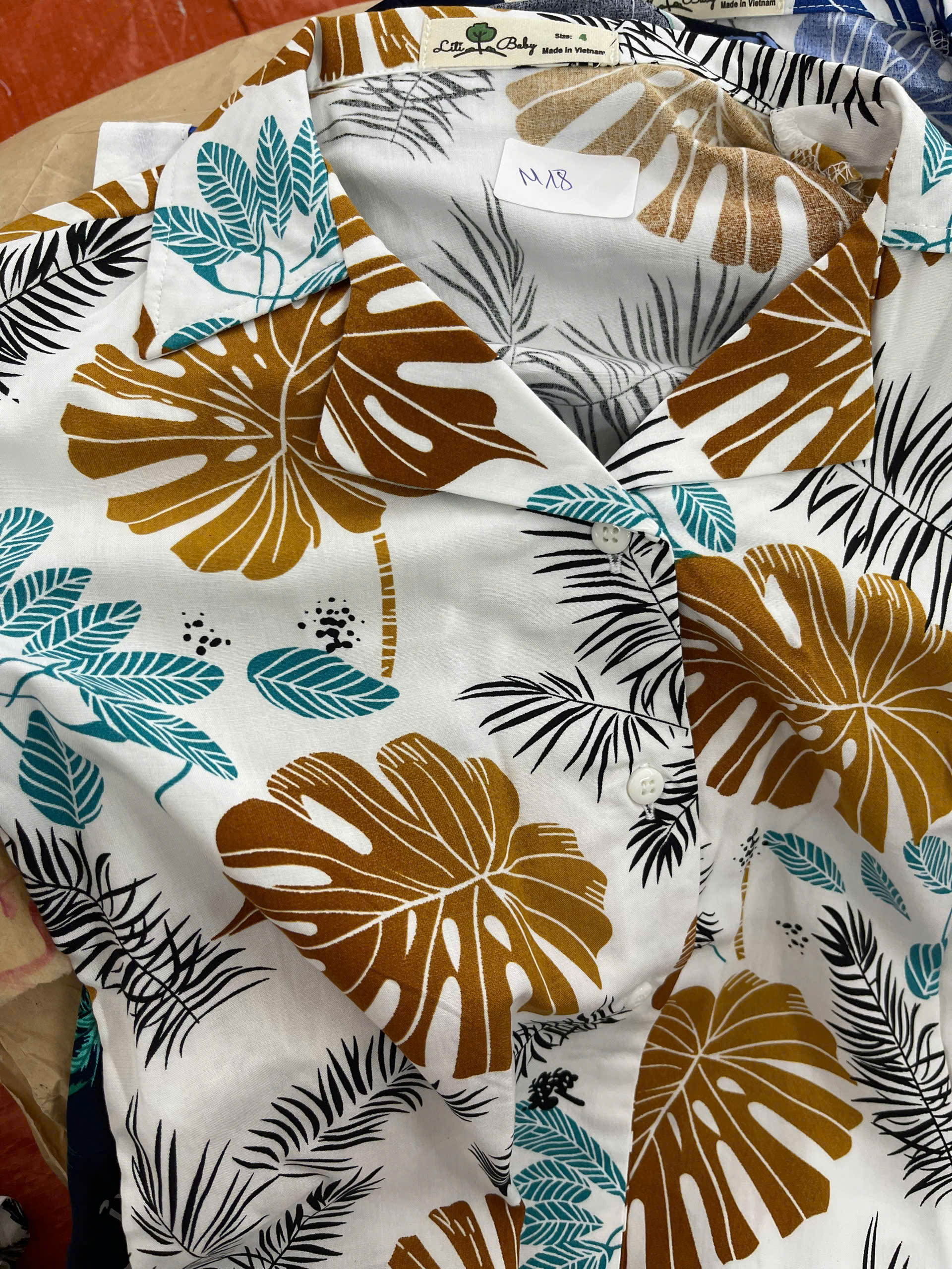 Bộ cotton trẻ em - bé trai B001 10/16 PH1331 lô 2