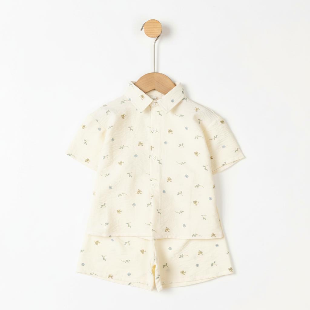 Bộ cotton trẻ em - bé trai B002 2/10 PH1136