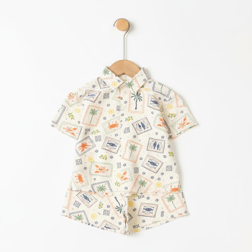 Bộ cotton trẻ em - bé trai B002 2/10 PH1136