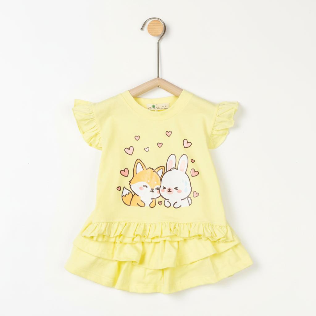 Bộ cotton trẻ em - bé gái G005 2/10 TS29