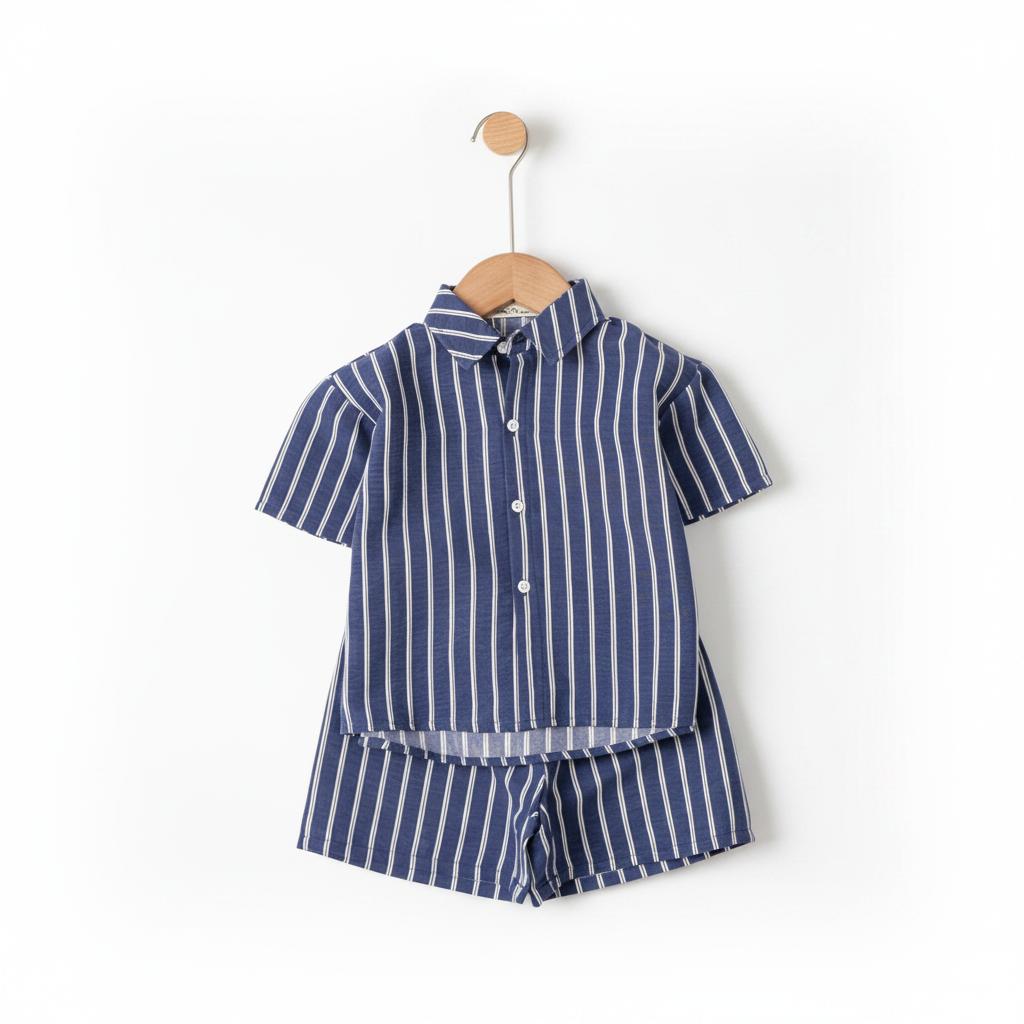 Bộ cotton trẻ em - bé trai B001 2/10 PH1136