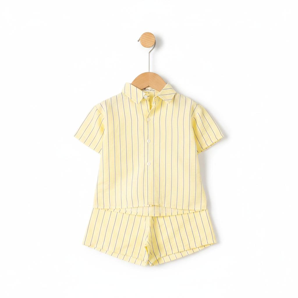 Bộ cotton trẻ em - bé trai B001 2/10 PH1136