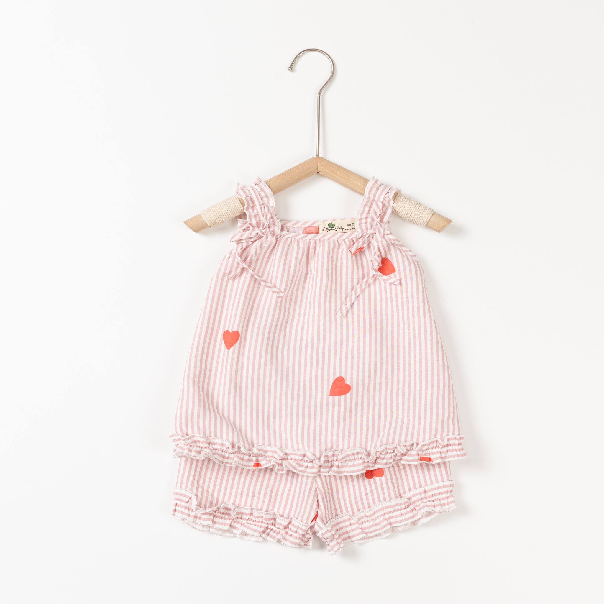 Bộ cotton trẻ em - bé gái G002 2/8 PH1371