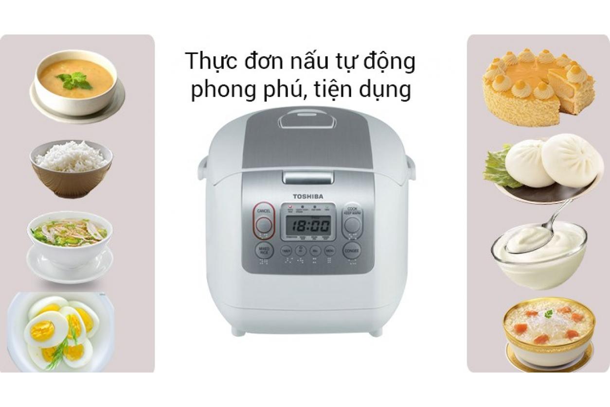 Nồi cơm điện tử Toshiba RC-10NMF 1 lít