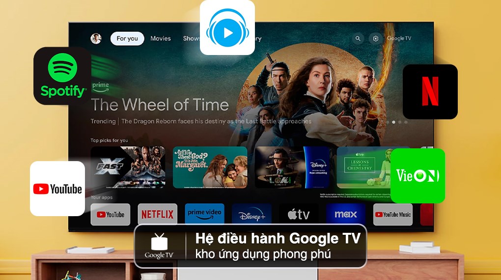 Google Tivi OLED Sony AI 4K 65 inch K-65XR80