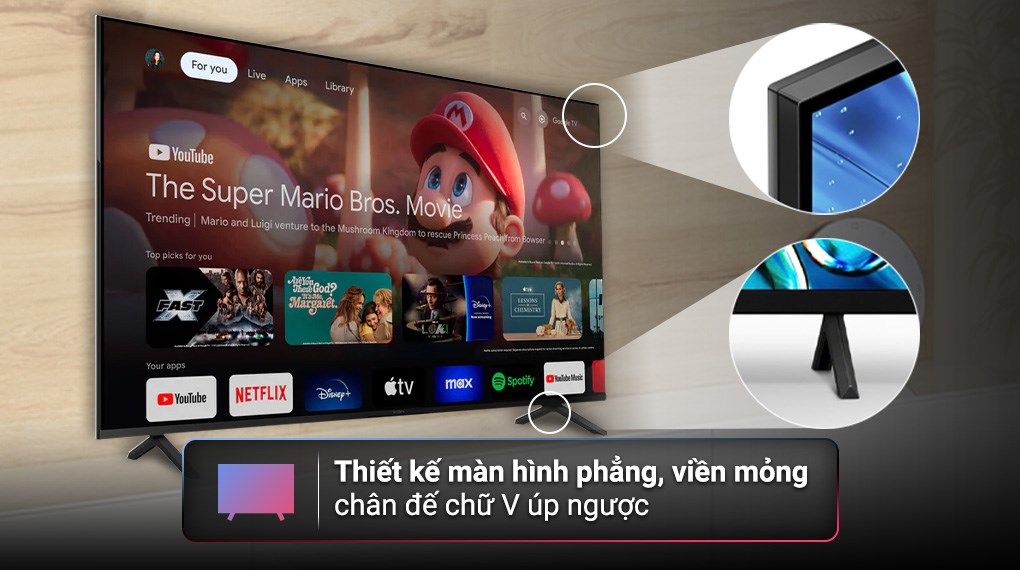 Google Tivi Sony 4K 85 inch K-85S30
