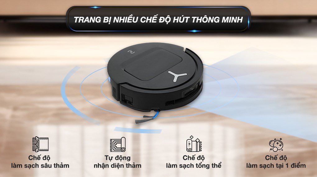 Robot hút bụi lau nhà Ecovacs Deebot T80 Omni