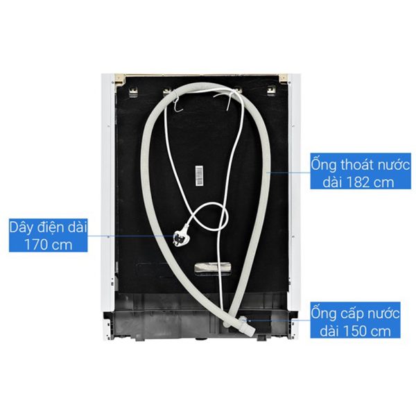 Máy rửa chén bán âm Hafele HDW-HI60C (533.23.120)