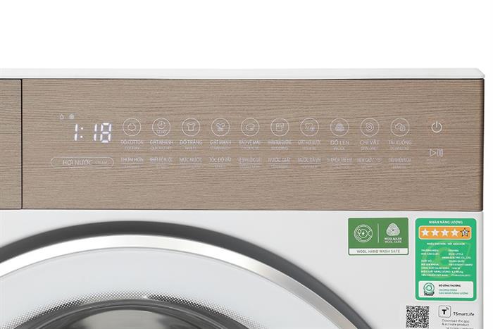 Máy giặt Toshiba Inverter 10.5 kg TW-T37BZP115MWV