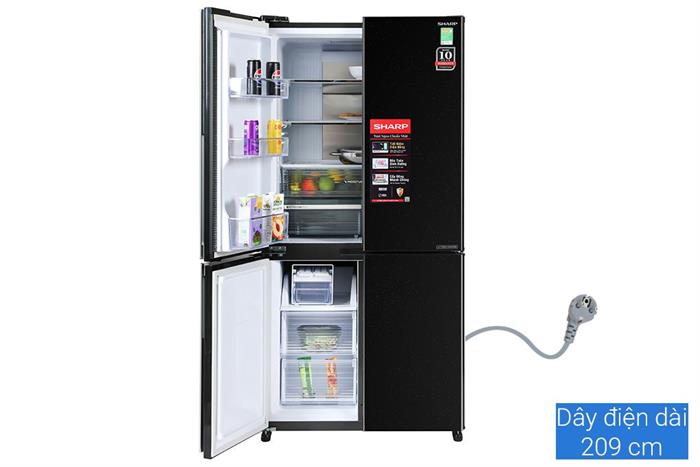 Tủ lạnh Sharp Inverter 572 lít Multi Door SJ-FX650V-MK