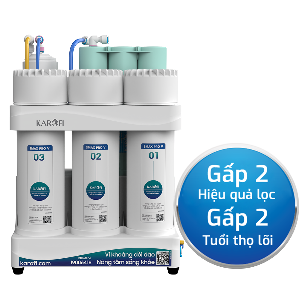 Máy lọc nước để gầm Karofi KAQ-U05 Pro