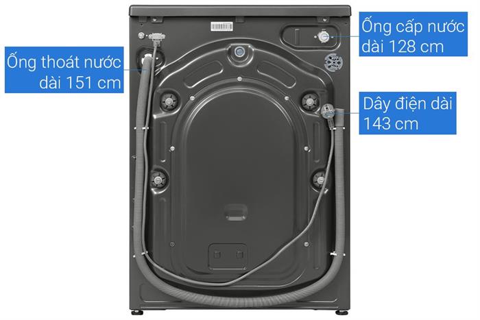 Máy giặt Casper Inverter 10.5 kg WF-D105VGR1