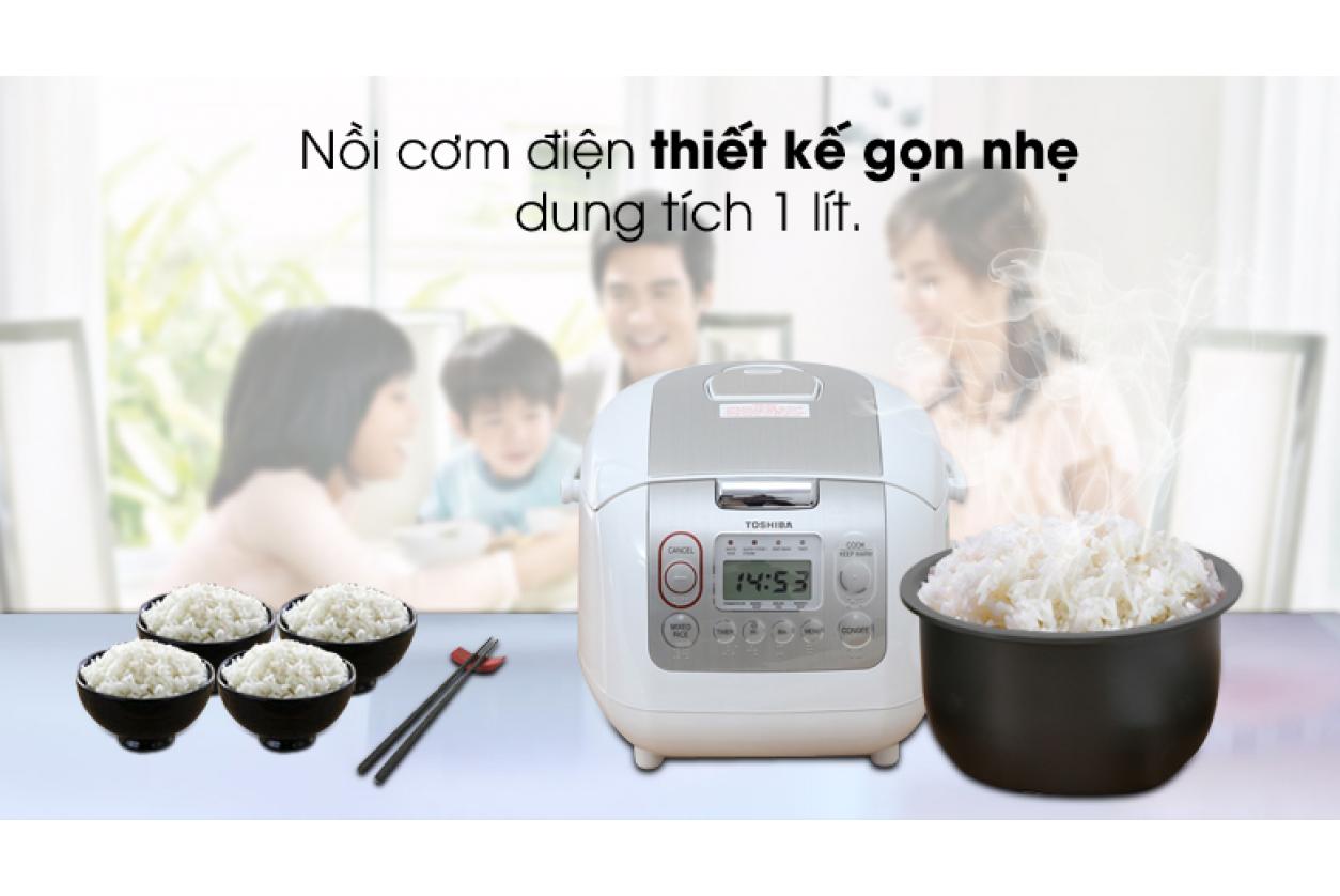 Nồi cơm điện tử Toshiba RC-10NMF 1 lít
