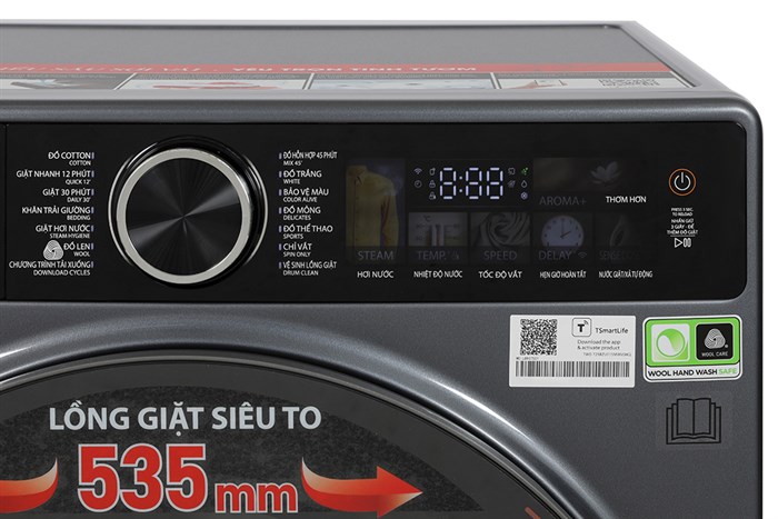 Máy giặt Toshiba Inverter 10.5 kg TW-T25BZU115MWV