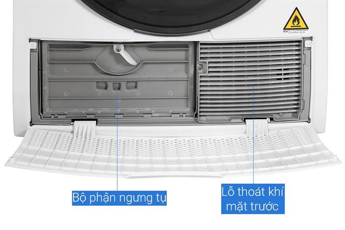 Máy sấy bơm nhiệt Electrolux UltimateCare 9 kg EDH903R7WC