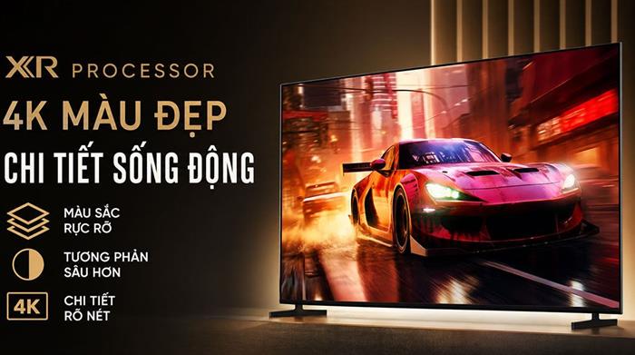 Google Tivi Sony 4K 100 inch K-100XR30M2
