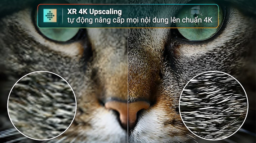 Google Tivi QLED Mini LED Sony AI 4K 65 inch K-65XR70