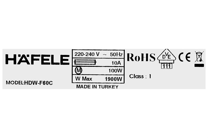 Máy Rửa Chén HDW-F60C Hafele 533.23.200