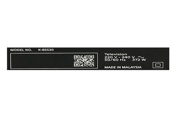 Google Tivi Sony 4K 85 inch K-85S30