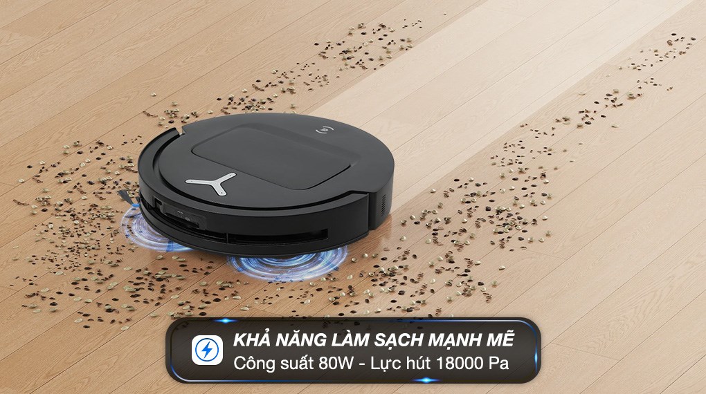 Robot hút bụi lau nhà Ecovacs Deebot T80 Omni