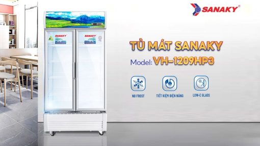 Tủ mát Sanaky Inverter VH-1209HP3