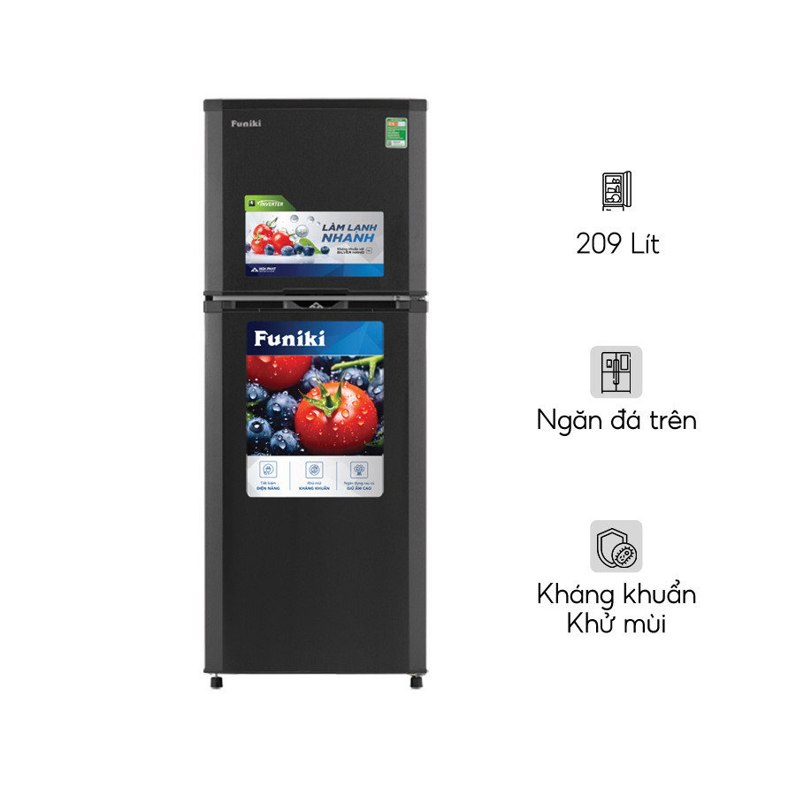 Tủ lạnh Funiki Inverter 209 lít HR T8209TDG