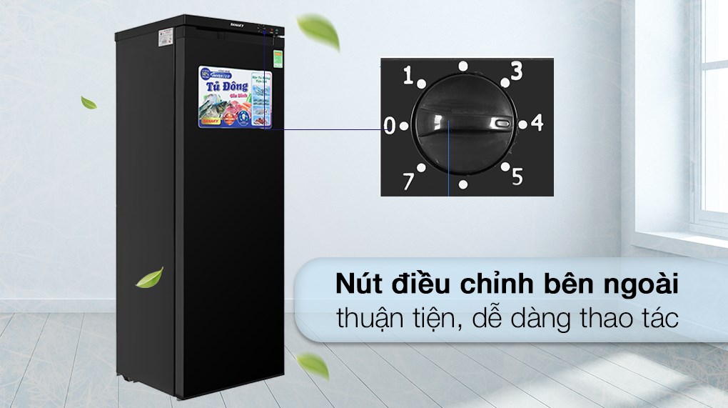Tủ đông Sanaky Inverter 213 lít TD.VH230VD3