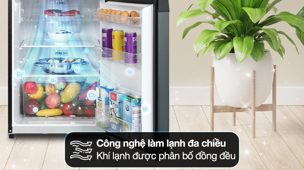 Tủ lạnh Toshiba Inverter 180 lít GR-RT234WE-PMV(52)