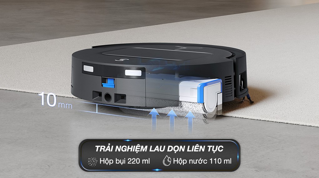 Robot hút bụi lau nhà Ecovacs Deebot T80 Omni