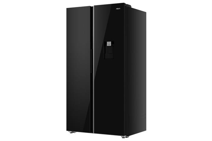 Tủ lạnh Aqua Inverter 646 lít Side By Side AQR-S682XA(GB)