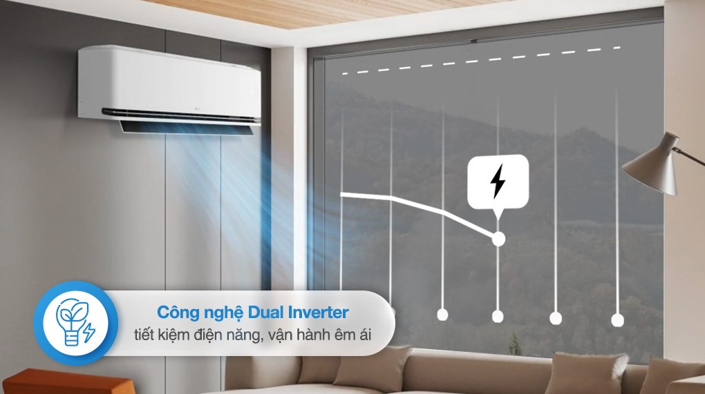 Máy lạnh 2 chiều LG Inverter 1 HP IDH09M1