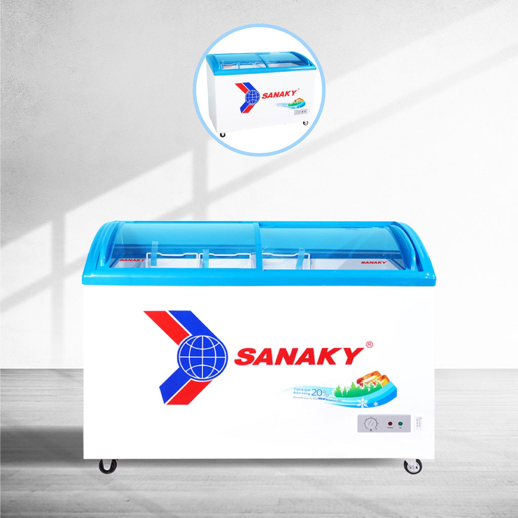 Tủ đông Sanaky  mặt kính 324 lít 1 ngăn đông VH-4899K